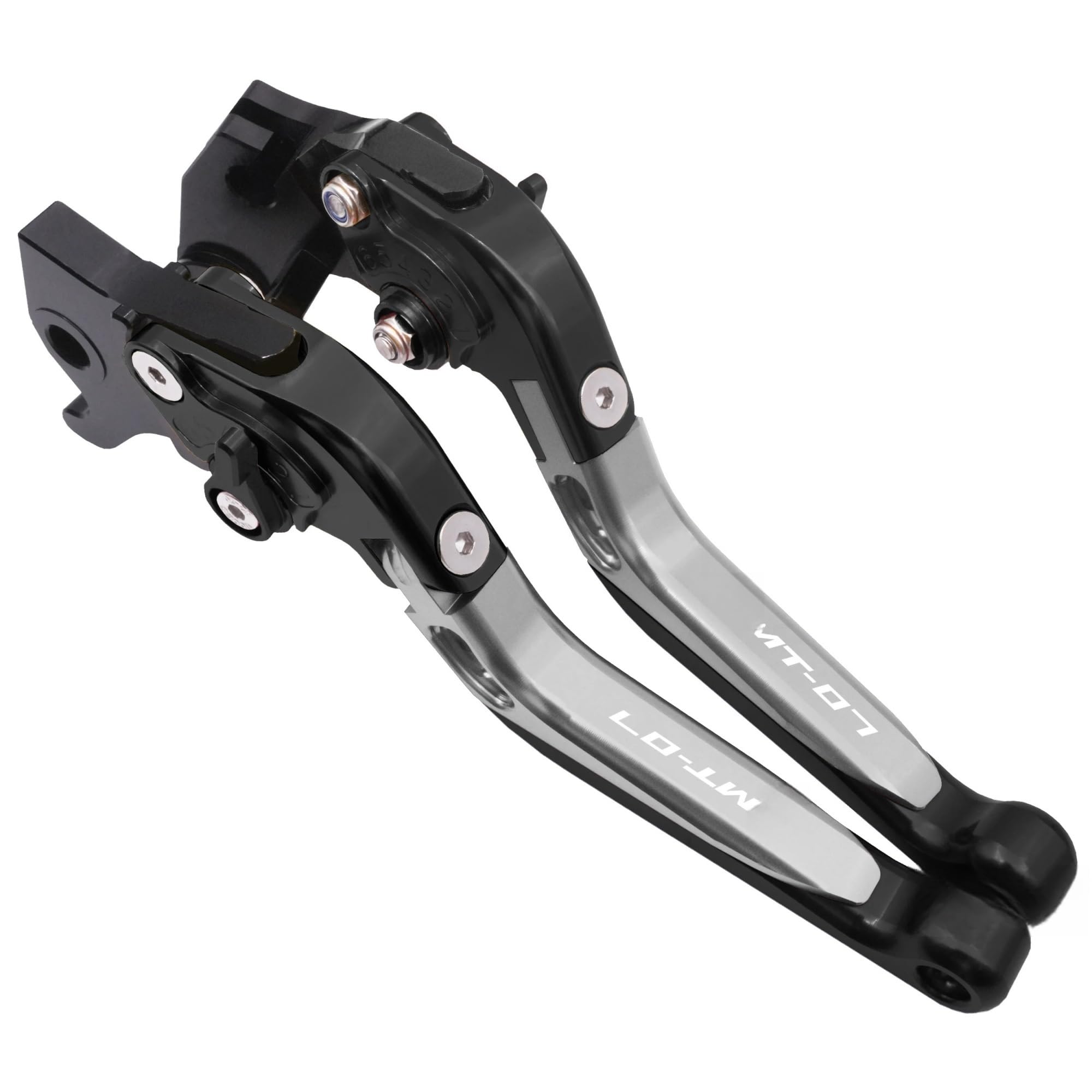 Dagmara Bk Ti Bk-Bk For Mt07 Brake Clutch Lever Motorcycle Adjustable Folding Levers Set For Mt-07 Fz-07 2014-2020