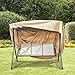 Grand patio Outdoor Swing Cover, Weather-Resistant 3 Triple Seater Swing Cover, Waterproof Porch Swing Cover