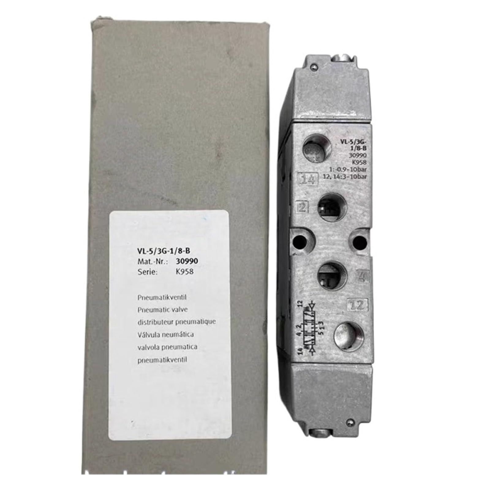 RCGKNNMUZ VL-5/3G-1/8-B 30990 Pneumatic Control Valve