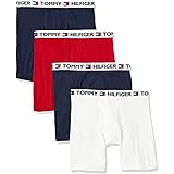 Tommy Hilfiger Men's Underwear Cotton Classics 4-Pack Boxer Brief-Amazon Exclusive