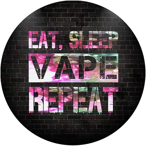 Miniatura 3 de Comer dormir Vape repetir Vaping Pop Socket Quit Smoking Vape On  PopSockets agarre y soporte para teléfonos y tabletas, Negro