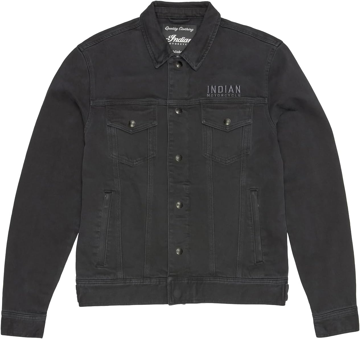 Indian Motorcycle Men's Rockingham Denim Jacket, Black - 2865669