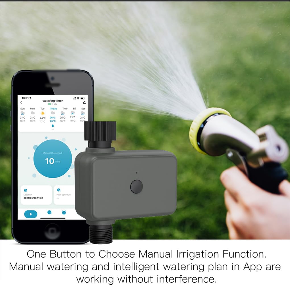Timer per irrigazione intelligente IP55 Controller per irrigazione a goccia da giardino impermeabile Programmatore programmabile Parte di ricambio