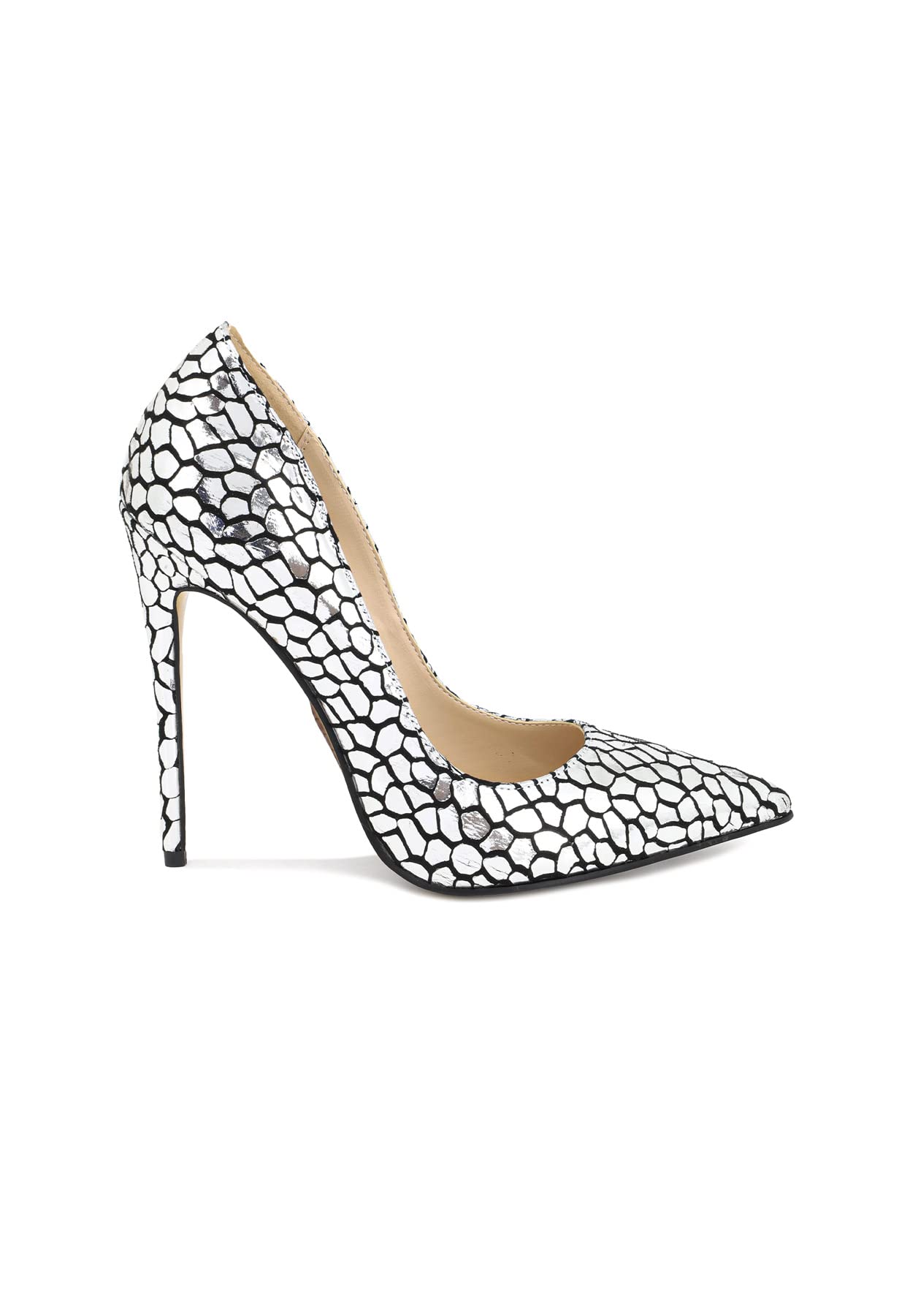QUEEN HELENA Scarpe con Tacco a Spillo Decollete a Punta Chiusa Eleganti Donna K2104M