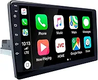 H-TECH Central Multimidia 9pol 1Din 2GB 32GB Android 12 Carplay Android Auto