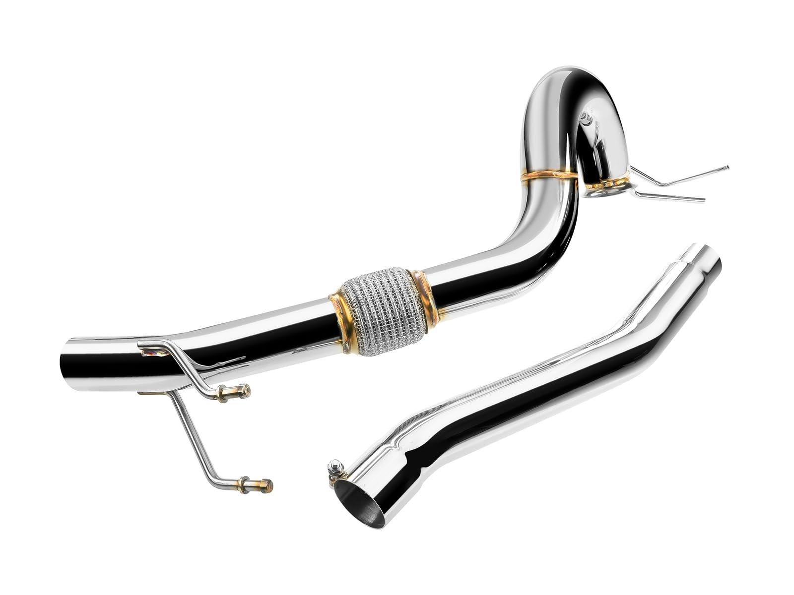 fmic.eu PERFORMANCE Downpipe do SKODA Octavia 1.9 2.0 TDI Mk1 Mk2 2004-2013 sportowy układ wydechowy wydech nierdzewny