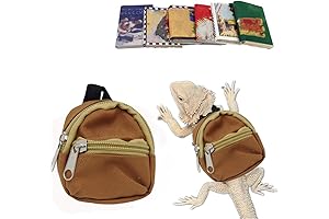 Lizard Backpack for Bearded Dragons Reptile Apparel Accessories