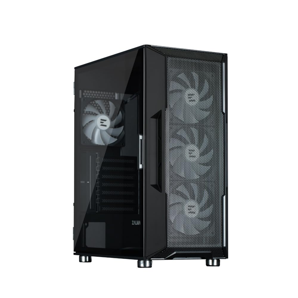 Boitier Moyen Tour ATX AeroCool Graphite ARGB avec panneau vitré (Noir) pour professionnel