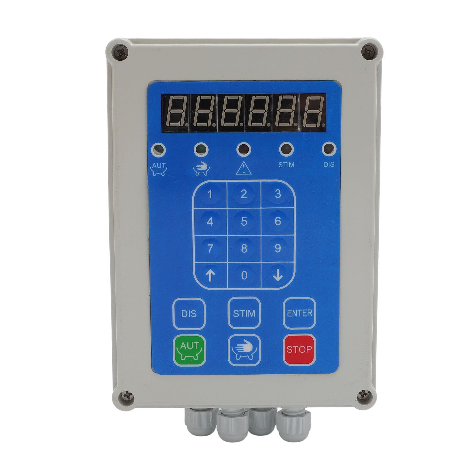 Controlador de Máquina de Ordeño, Panel de Control de Máquina de Ordeño ACR de 24 V con Pulsación Ajustable, Cierre Automático de Vacío, Monitoreo de Datos en Tiempo Real para Sistemas de de