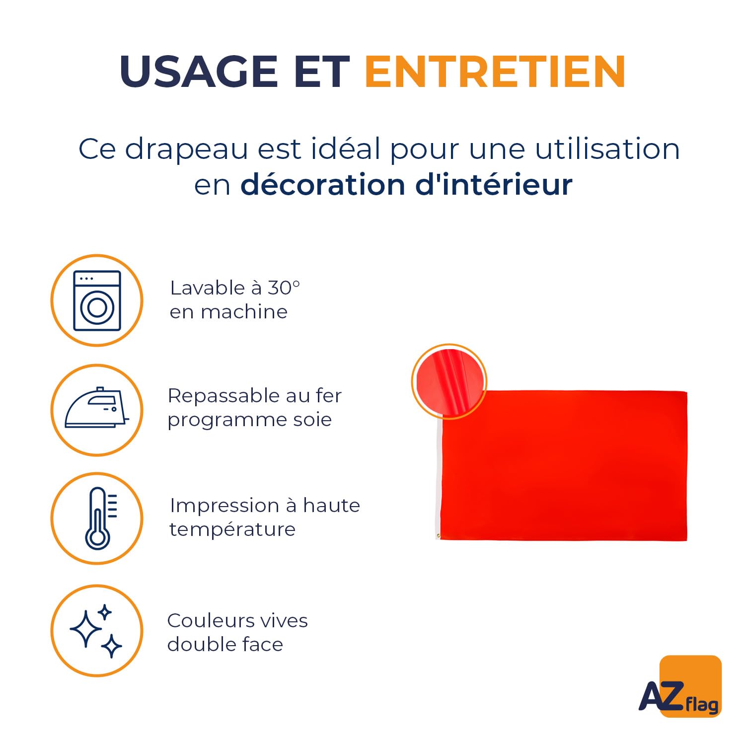 AZ FLAG Drapeau Commissaire de course Rouge 90x60 cm Polyester Oeillets Métalliques