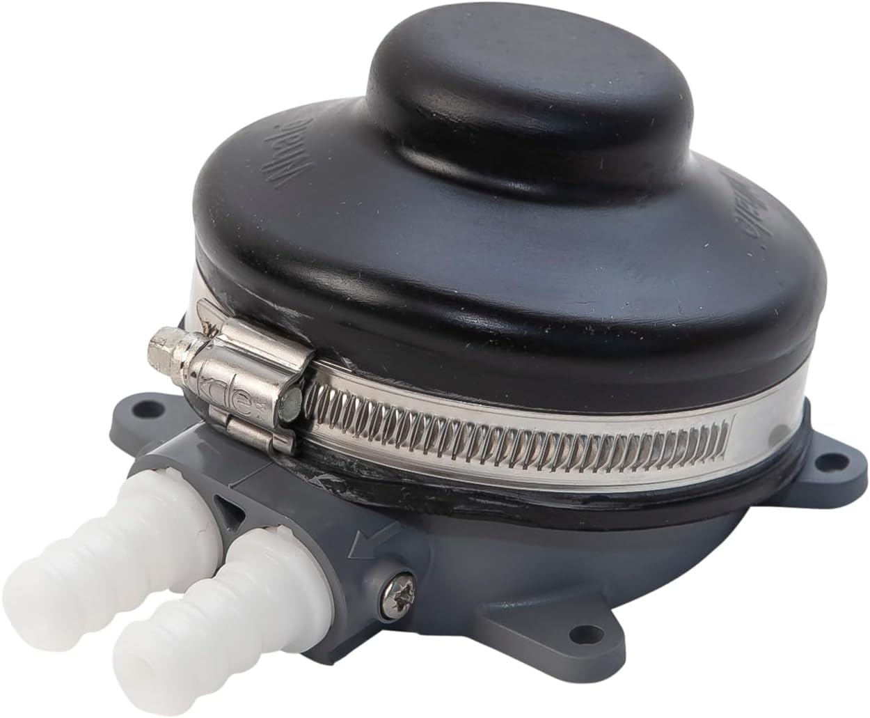 Whale GP4618 Babyfoot Manual Freshwater Galley Pump, Connects to ½-Inch Flexible Hose, 2.2 GPM Max Flow Rate Black (Pack of 10)