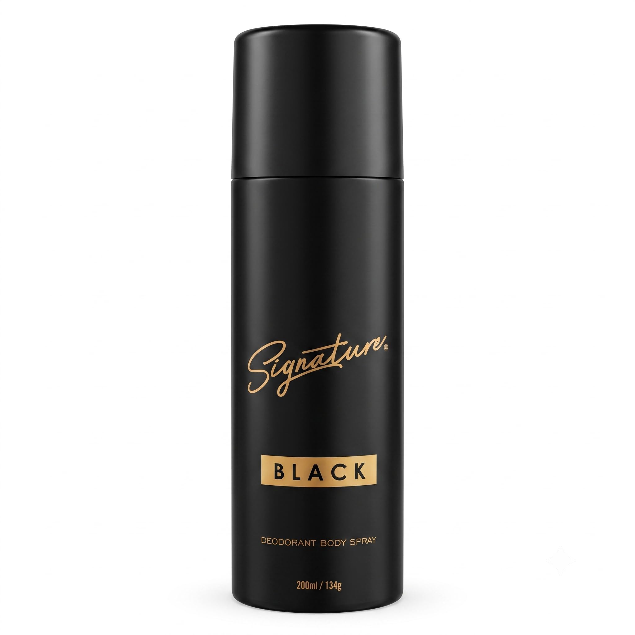 Signature Deodorant Body Spray - Black 200 ml - Image 1