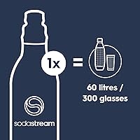 Vista 7 de SodaStream Máquina de agua con gas Art (negro) con CO2 y botella apta para lavavajillas