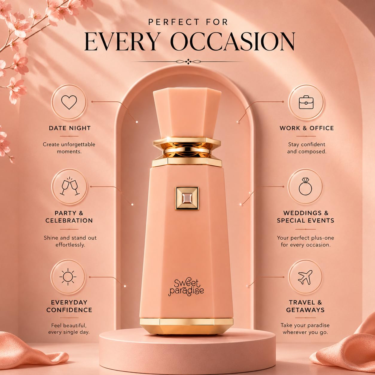 Amazon.com : Fragrance World French Avenue Sweet Paradise EDP For