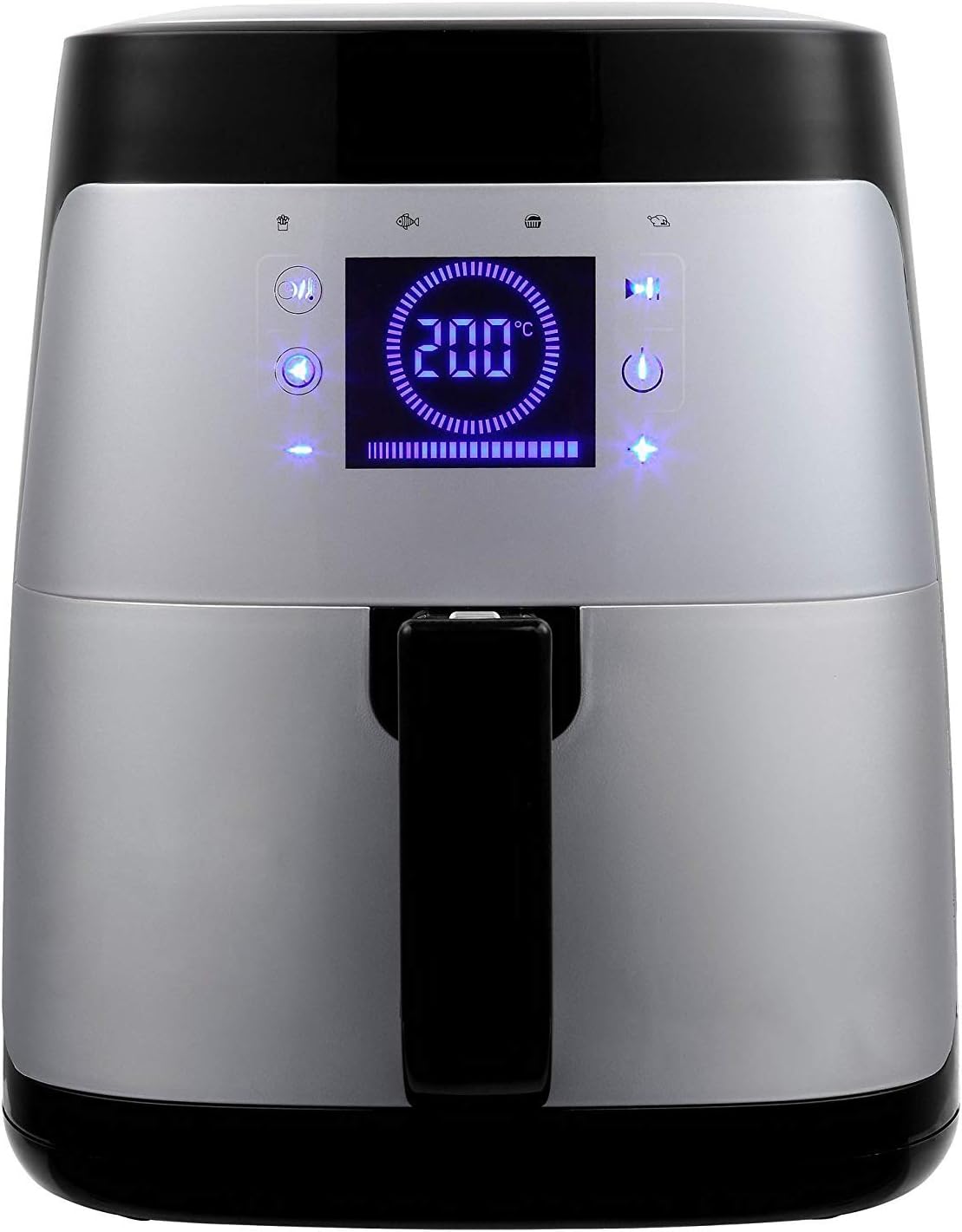 BMS Lifestyle 2.5 Liters Up To 200 ° C 1400 Watt LED Display Air Fryer (2.5 L)