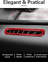 Vista 3 de GZXinWei Etiqueta engomada roja del respiradero del aire acondicionado de la puerta del coche