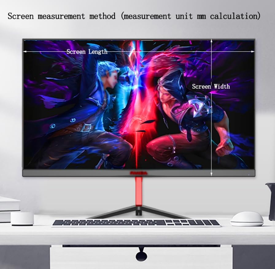 Filtr prywatności do komputera, notebooków 12,5-32", akrylowy filtr ochronny oczu monitora, zmniejszający zmęczenie spowodowane noszeniem okularów, odłączany ekran)(19"(16:10)(425 * 277mm))