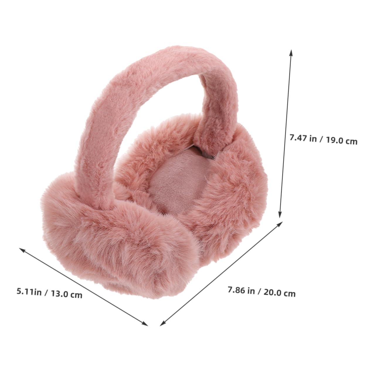 BESPORTBLE Sleeping Ear Muffs for Women 2pcs Plush Ear Warmer Warm Earmuffs Ear Protectors