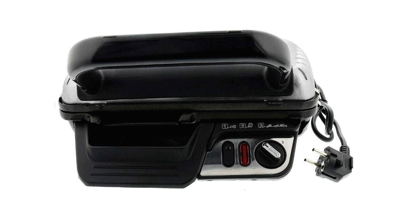 Tefal Comfort Parrilla de Contacto, 2000 W, 1 Liter, 51 Decibeles, Acero Inoxidable, Plateado