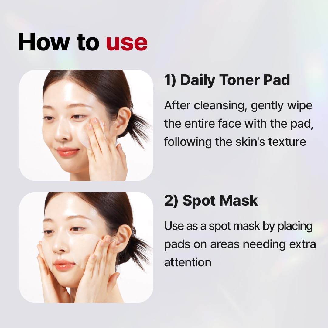Anotherface Niathione Toner Pad 70 Sheets | Quick Soothing & Brightening Water Gel Face Pads for Glass Skin | Containing Niacinamide and Glutathione Korean Skincare - Image 7