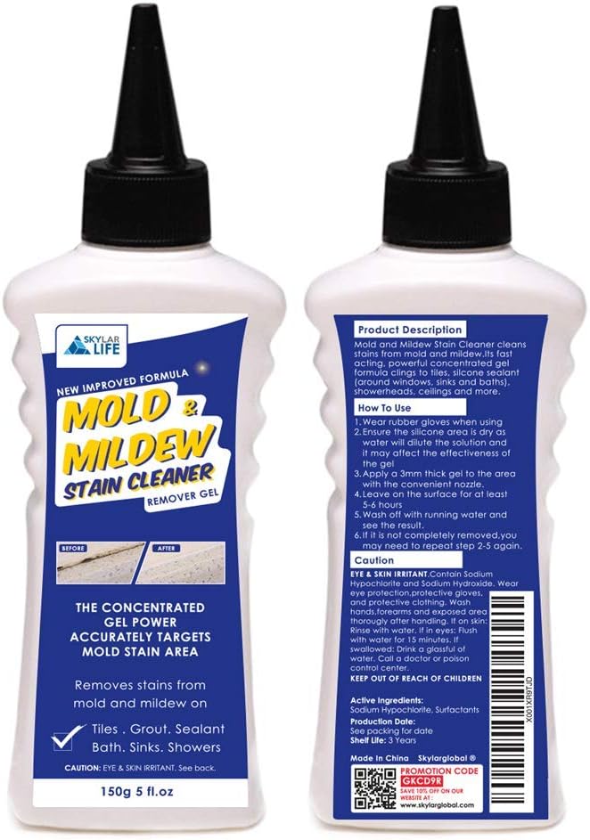 Skylarlife Home Grout Stain and Sealant Stain Problem Solver for Tiles Grout Sealant Bath Sinks Showers (3-pack)