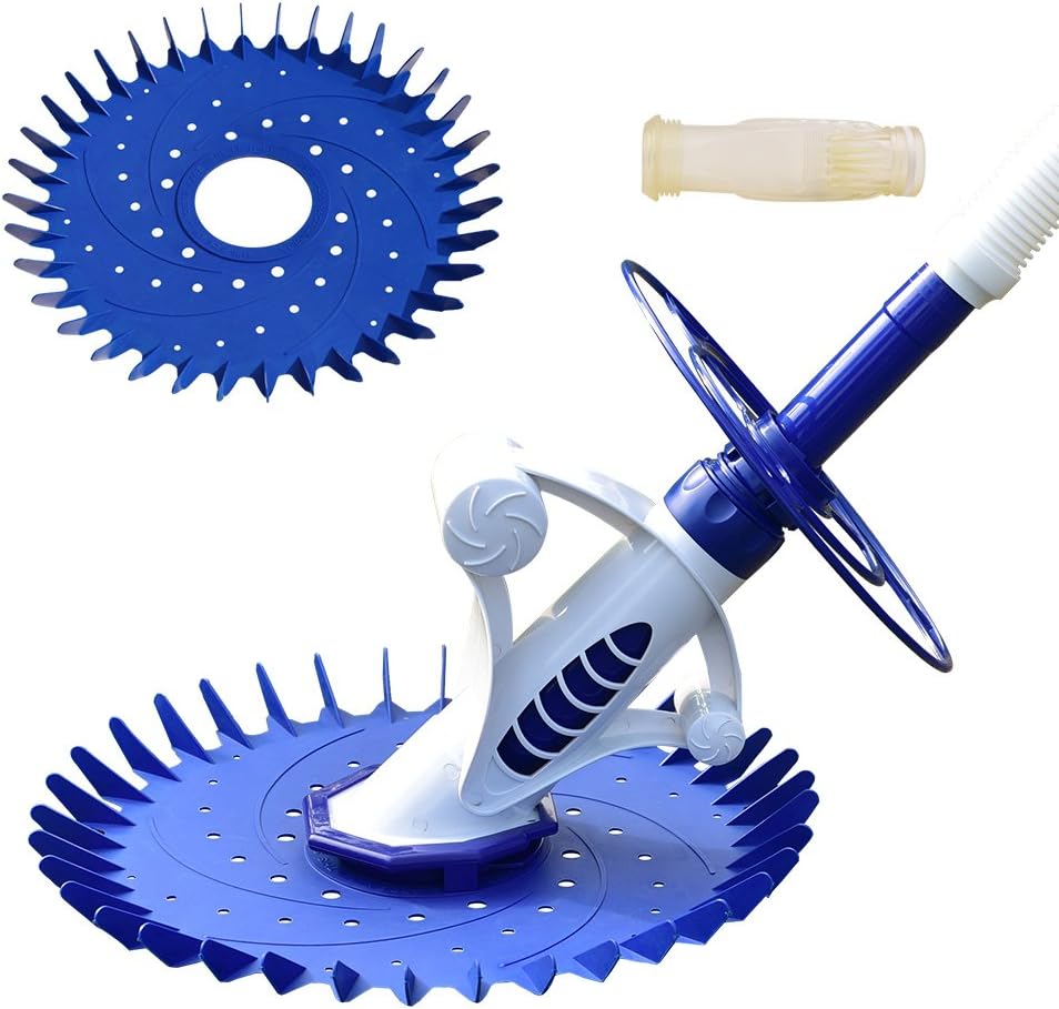 1809 Automatic Cleaner Vacuum Suction Inground Swimming Pool, 1809, Blue