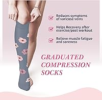 Vista 27 de Sooverki - Calcetines de compresión de cobre para circulación, para mujeres y hombres, 6 pares, para correr, atletismo, medicina, enfermería, viajes