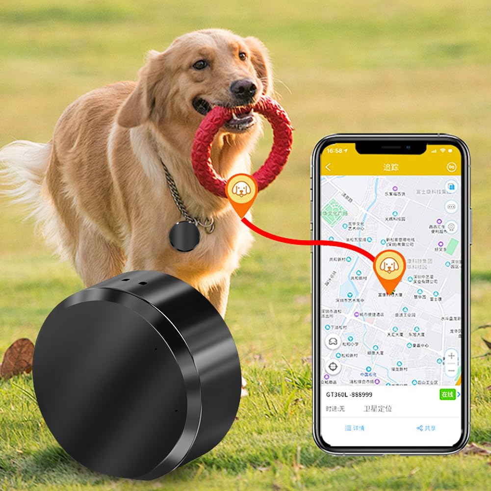Localisateur GPS magnétique en temps réel sans vol pour voiture, personne, animal de compagnie, enfants, portefeuille – Traqueur de perte de véhicule