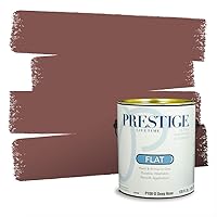 Vista 35 de Pintura interior + imprimación PRESTIGE, todo-en-uno, 1 galón, acabado plano, color comparable al Valspar* Royal Garnet*