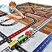 PlayTape Road Tape for Toy Cars - Sticks to Flat Surfaces, No Residue; 2-Pack of 30 ft. x 2 in. Black Road