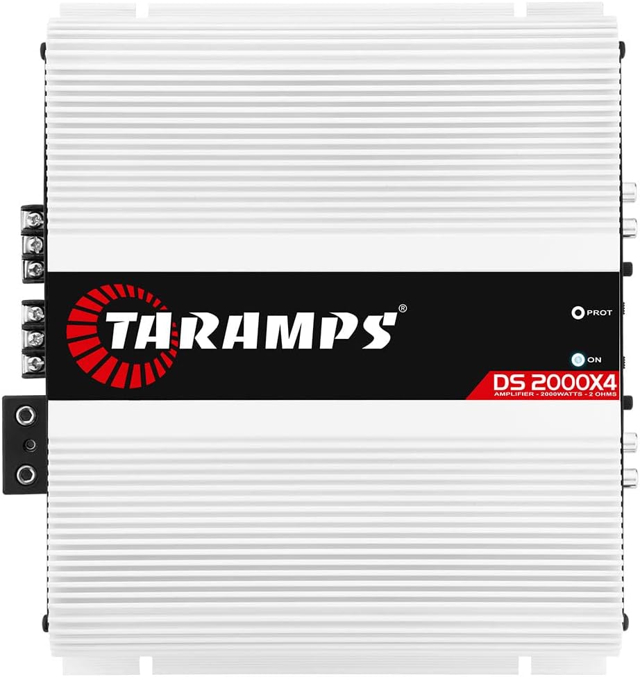 Taramp's DS 2000x4 4 Channels 2000 watts RMS Car Audio Amplifier 2 Ohms