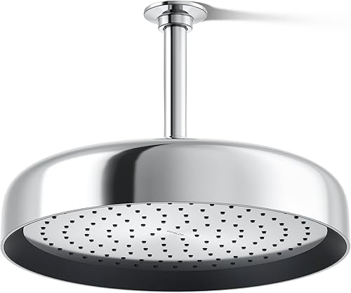 KOHLER 26291-CP Statement Round 12" Single Funtion 2.5 gpm Rainhead, cromo pulido