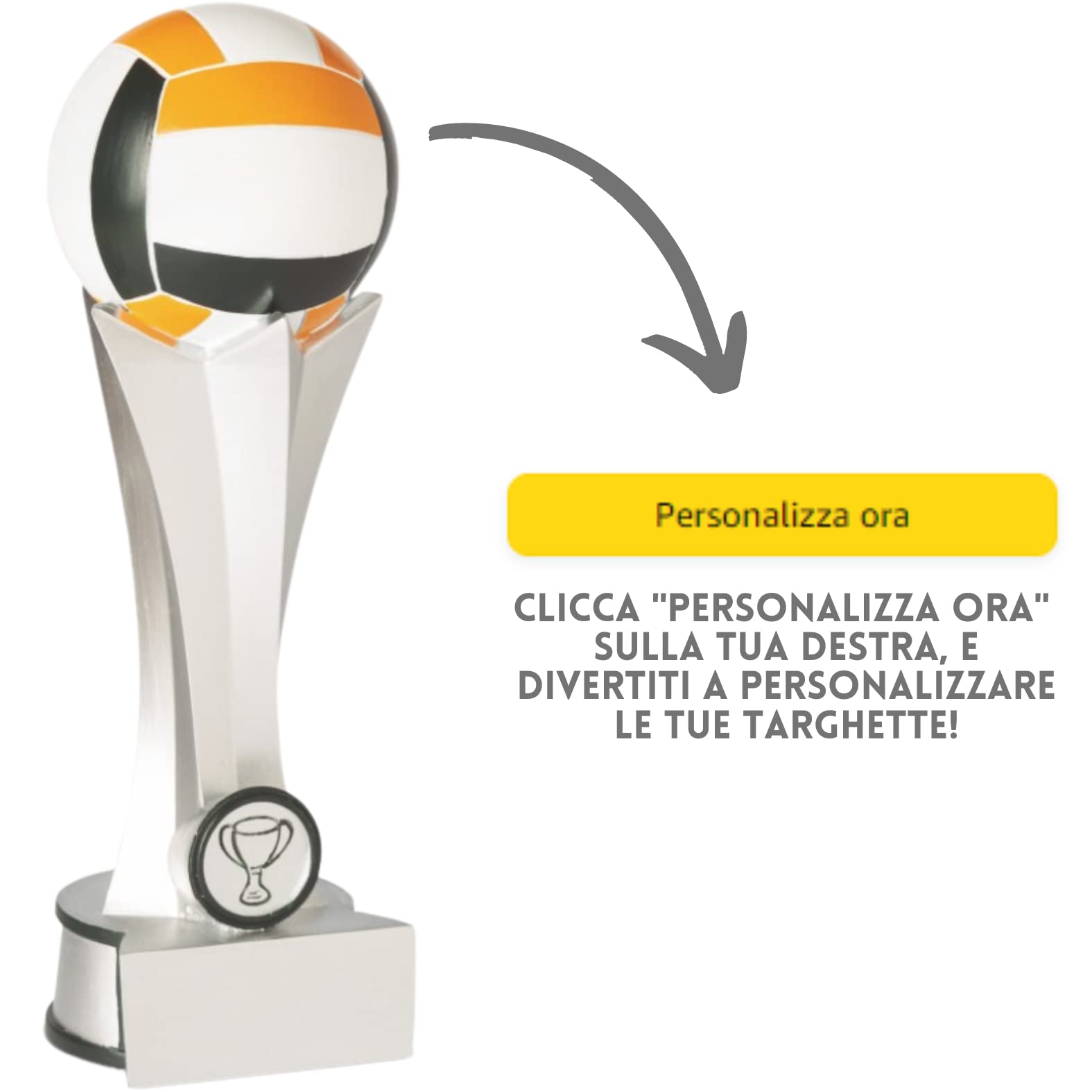Premiazioni Personalizzate Sportive Coppe e Trofei Figurativi per Tutti Gli Sport con Targhetta Personalizzata Premio Riconoscimento per Eventi Specifici