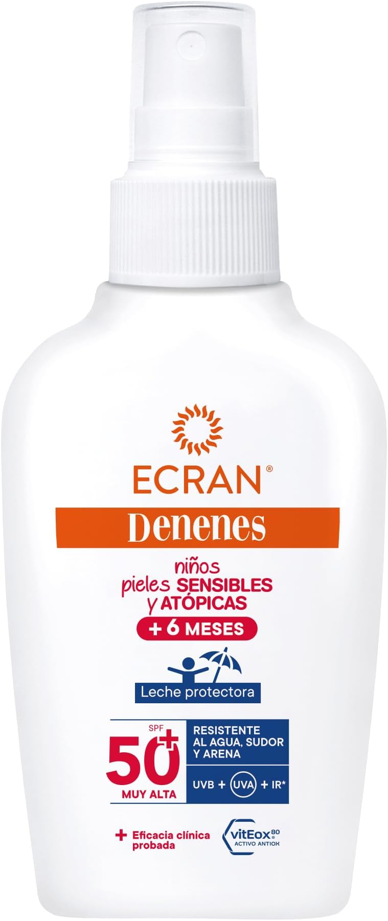 Protective sun creams for the body - Spray Sun Protector Sol Protech Denenes SPF 50+ (100 ml)