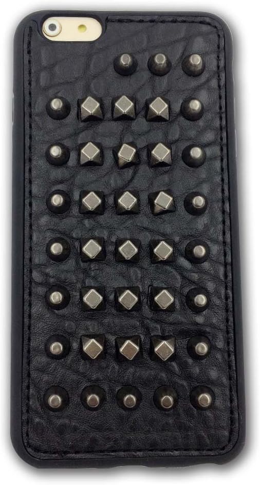 Top Hip（TM）5.5 Inch Case, Skulls Spikes Leather protector Case TPU Armor Bumper Compatible Models Iphone 6 /5.5 Inch Case (fashion spikes-d)