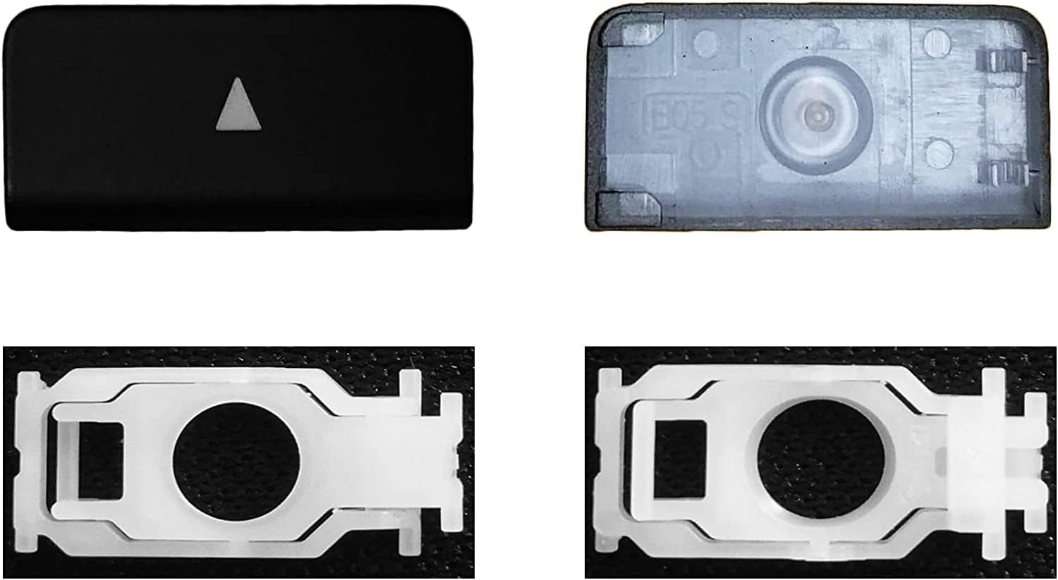 Replacement UP (Down) Arrow Keycap Key and Hinges for MacBook Air M2 Retina 13.6 inch MLY33LL/A MLY43LL/A A2681 2022 Year to Replace The UP (Down) Arrow Key Cap and Hinge Dark Blue (Midnight)