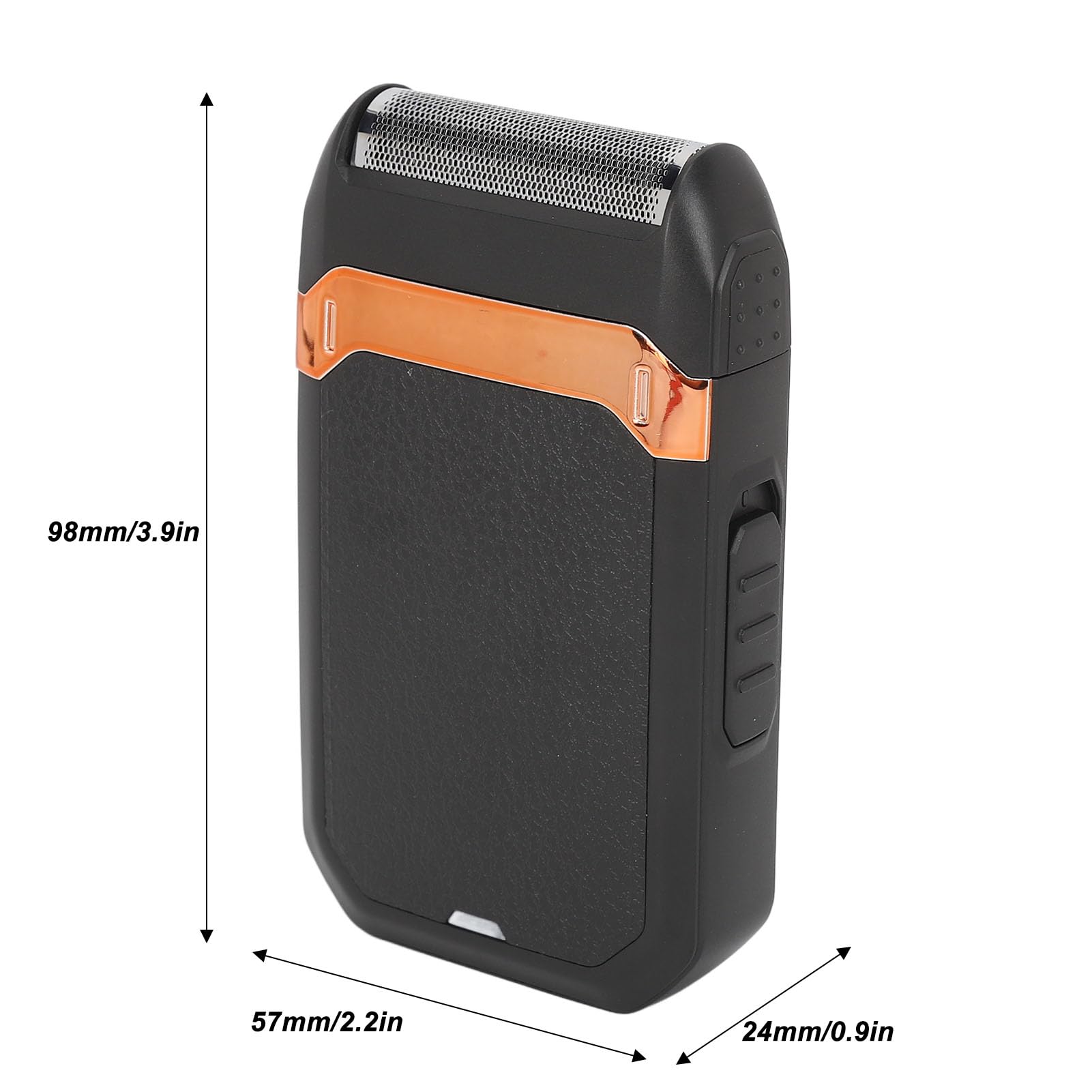 Rasoir électrique pour hommes, rasoir électrique rechargeable avec lames amovibles, brosse de nettoyage, rasoir de voyage portable Rasoir électrique pour le soin du visage