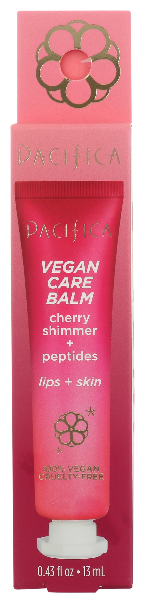 Pacifica, Balm Care Cherry Shimmer, 0.43 Fl Oz