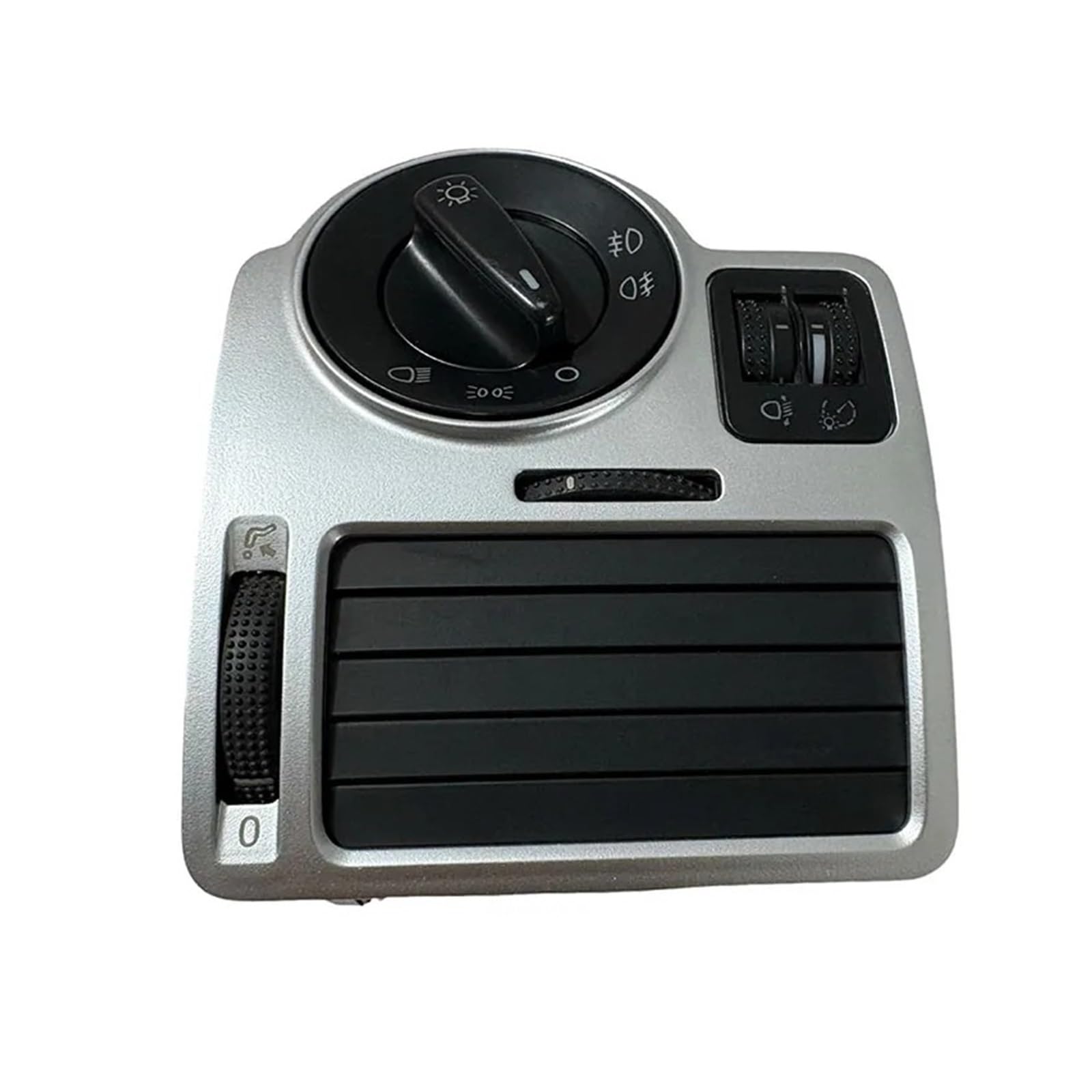 Vano Climatizzatore Auto PER Vw MK4 PER Golf 4 1J1819710B Bocchetta Aria Strumenti Argentata Condizionata Centralizzata Ricambi