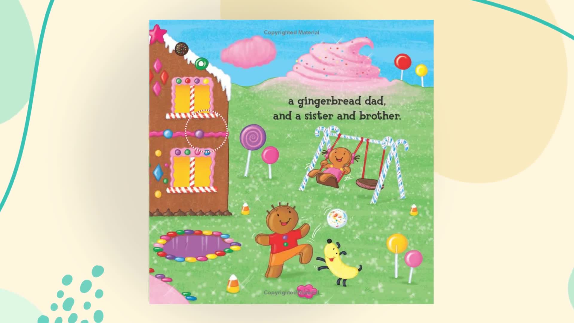 The Gingerbread Family: A Scratch-and-Sniff Book: Maccarone, Grace