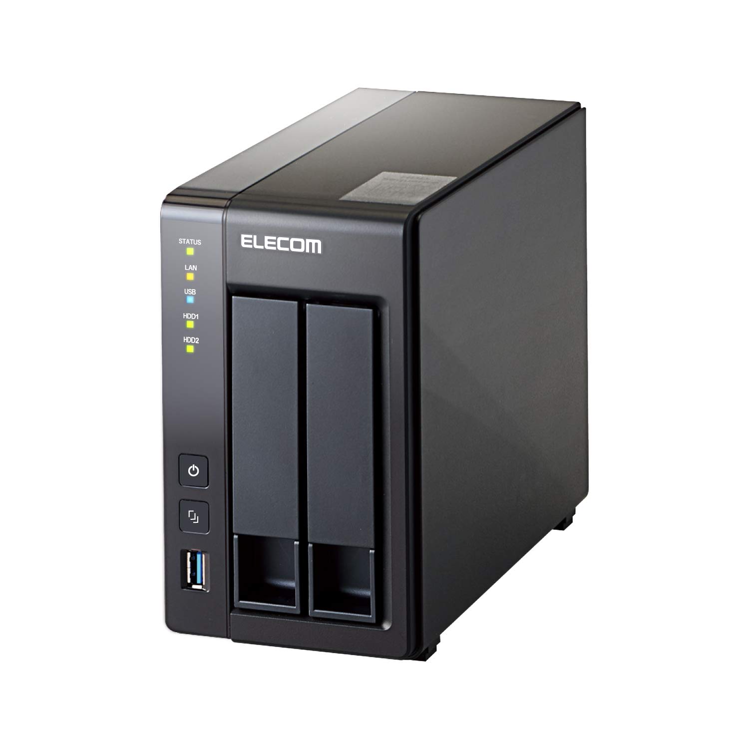 Amazon.co.jp: エレコム NAS 4TB 2ベイ(2TB×2台) AnnapurnaLabs社製