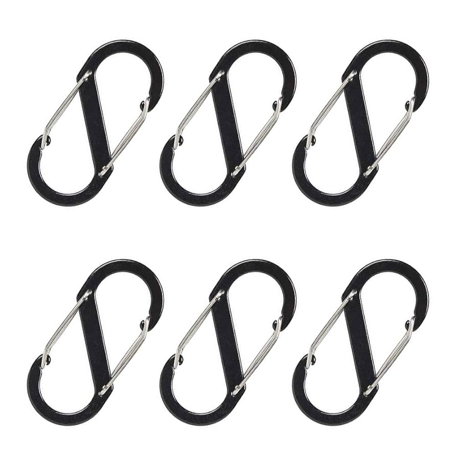 カラビナセット Amazon | JOLIRSBOX カラビナ 316ステンレス スプリングフック