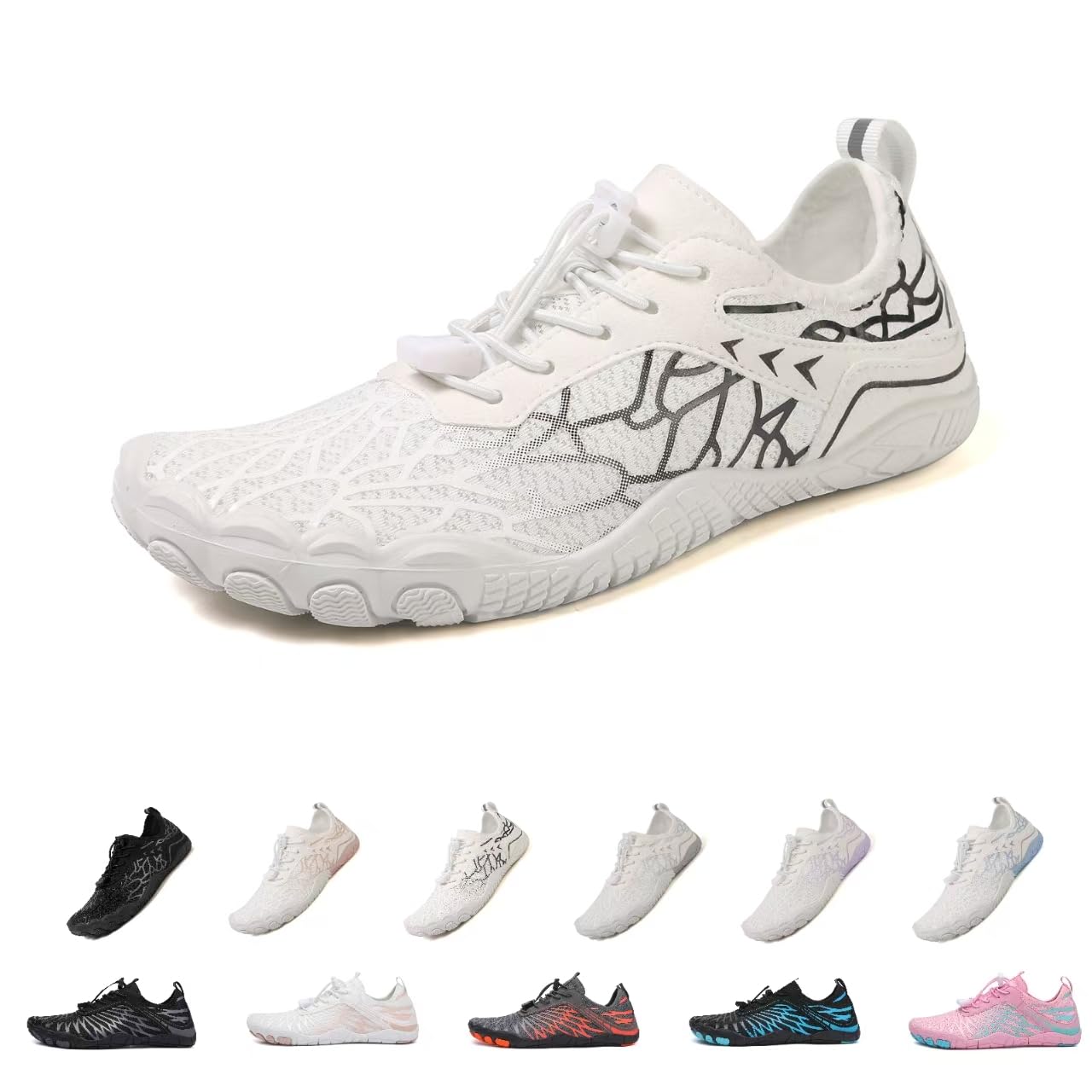 Kaeril Hike Barefoot Shoes Women, New Hike Shoes Women Men, Breathable & Non-Slip Trail Athletic Footwear, Surfing & Wading Wide-Toe Box