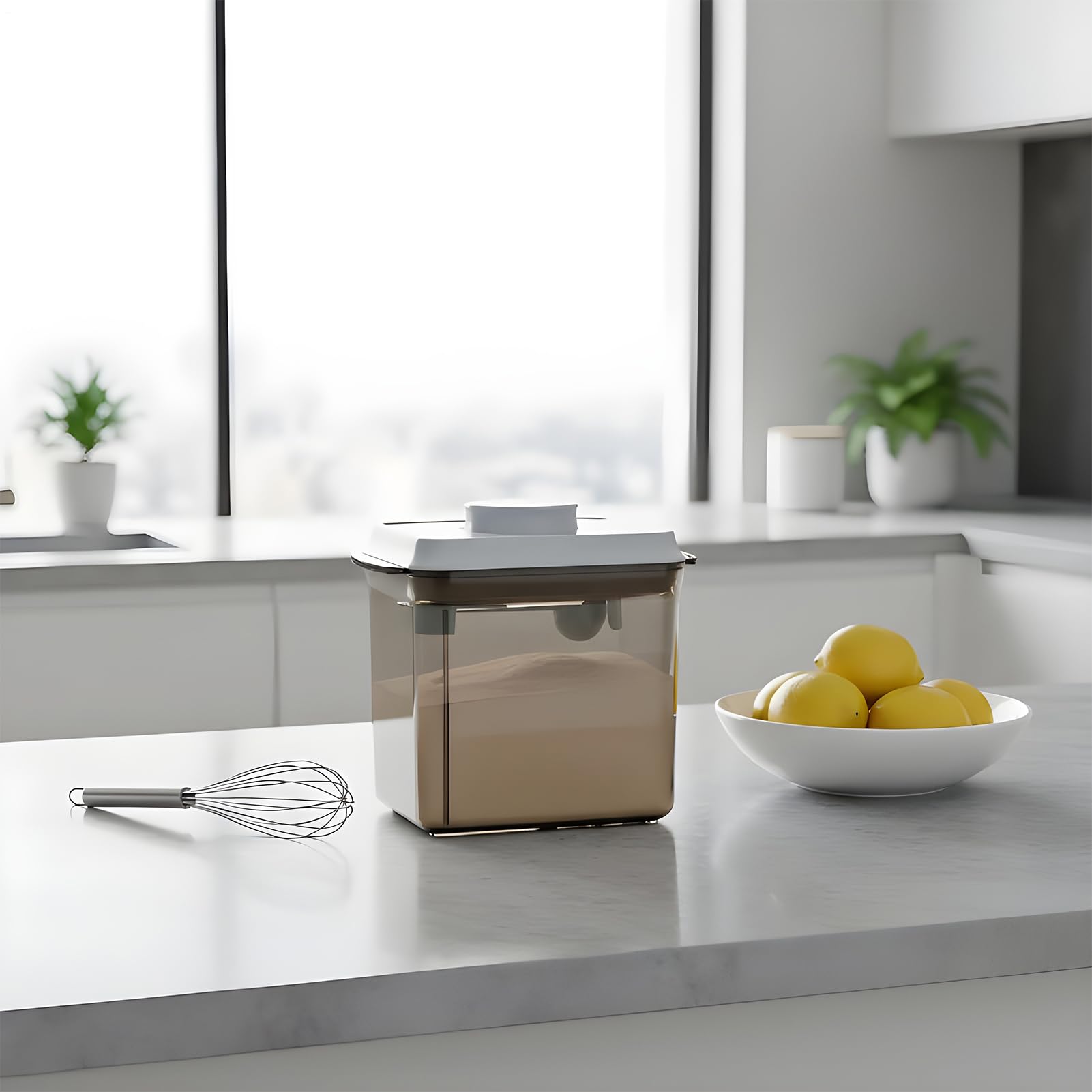 Scatole Di Stoccaggio Per Latte In Polvere Contenitore Ermetico Di Latte In | Distributore Di Preparazione Con Cucchiaio Uso In Auto E A Casa