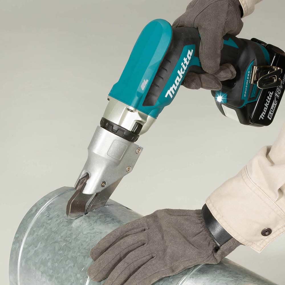Makita DJS131Z - Cesoie curve a batteria 1,3 mm 18 V (senza batteria, senza caricatore)