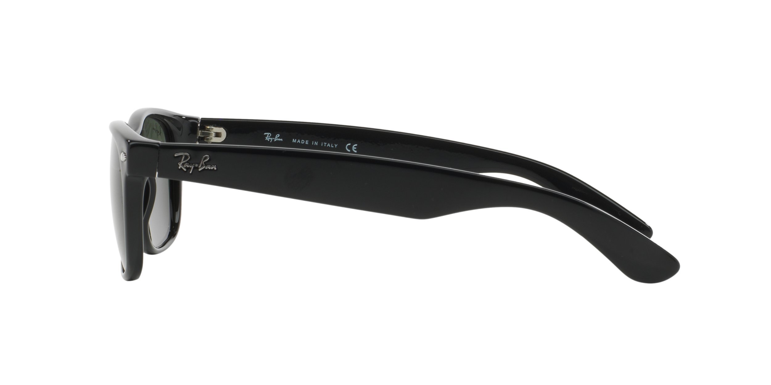 Ray-Ban RB2132 Sonnenbrille New Wayfarer Gr. 55 mm, Grüne Linse Ansicht 5