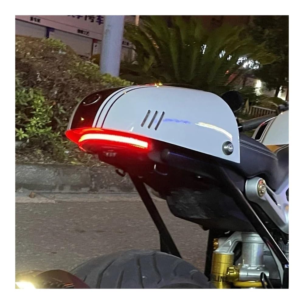Stop Luce Posteriore Moto Luci Posteriori per Moto, Luce Freno A LED, Luce Posteriore, Indicatore di Direzione, Lampeggiante per R Nine T, per Scrambler R9T
