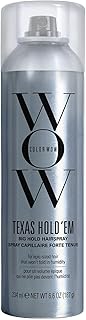 Texas Hold ‘em Big Hold Hairspray - High Performance, Strong Hold Hairspray with Heat Protection for Long-Lasting Styles That Won’t Fold in High Humidity