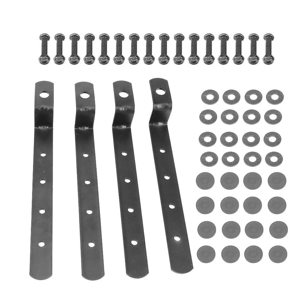 Modifica kit staffe di montaggio valigie laterali moto universale in ferro