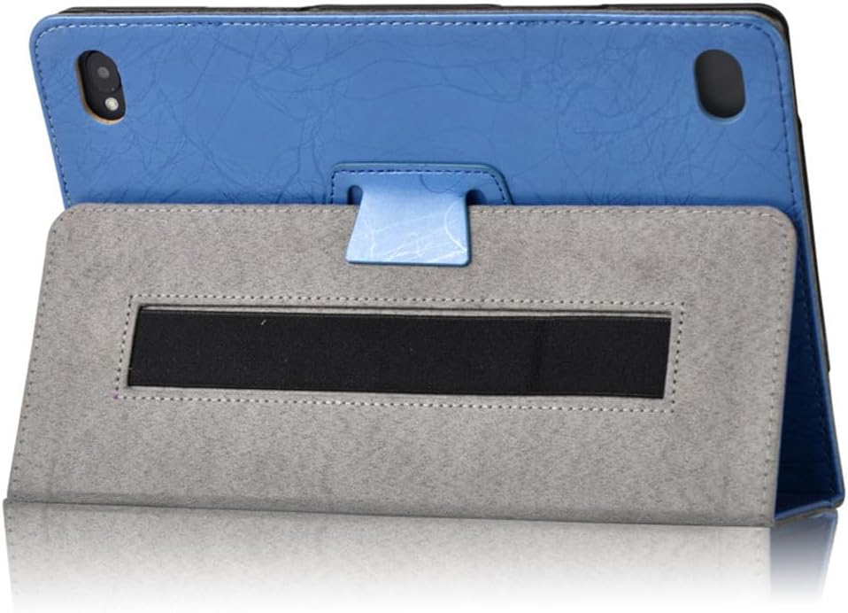 Compatible with Blackview Oscal Pad 10 10.1 inch Tablet case, Full Coverage Ultra Slim Leather Cover Case with Folding Stand Cover Auto Sleep/Wake (Bule)